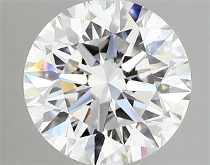 Foto Del inventario de diamantes de laboratorio, 3.37 quilates, Redondo , Color E, claridad vvs2 y certificado IGI de