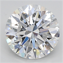 Del inventario de diamantes de laboratorio, 3.08 quilates, Redondo , Color D, claridad vs1 y certificado IGI