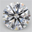 Del inventario de diamantes de laboratorio, 3.07 quilates, Redondo , Color D, claridad vs1 y certificado IGI