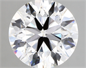 Lab Created Diamond 3.00 Carats, Round with ideal Cut, D Color, vvs2 Clarity and Certified by IGI
