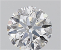 0.45 Carats, Round with Excellent Cut, D Color, SI2 Clarity and Certified by GIA