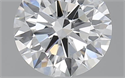 1.08 Carats, Round with Excellent Cut, E Color, VS2 Clarity and Certified by GIA