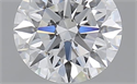 0.95 Carats, Round with Excellent Cut, D Color, VVS1 Clarity and Certified by GIA