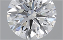 1.53 Carats, Round with Excellent Cut, D Color, VVS2 Clarity and Certified by GIA