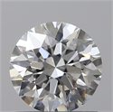 0.80 Carats, Round with Excellent Cut, E Color, VVS1 Clarity and Certified by GIA