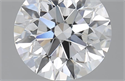 2.01 Carats, Round with Excellent Cut, E Color, VS1 Clarity and Certified by GIA