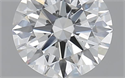 1.20 Carats, Round with Excellent Cut, F Color, SI1 Clarity and Certified by GIA