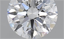1.03 Carats, Round with Excellent Cut, D Color, VVS1 Clarity and Certified by GIA