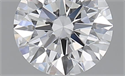 0.91 Carats, Round with Excellent Cut, D Color, VVS2 Clarity and Certified by GIA