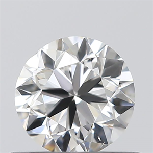 Picture of 0.50 Carats, Round with Very Good Cut, D Color, VS2 Clarity and Certified by GIA