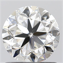 1.01 Carats, Round with Good Cut, G Color, SI1 Clarity and Certified by GIA