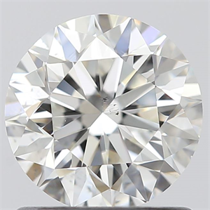 Picture of 1.00 Carats, Round with Very Good Cut, H Color, SI1 Clarity and Certified by GIA