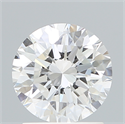 Lab Created Diamond 1.50 Carats, Round with Excellent Cut, E Color, VVS2 Clarity and Certified by IGI