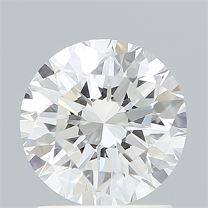 Picture of Lab Created Diamond 1.50 Carats, Round with Excellent Cut, E Color, VVS2 Clarity and Certified by IGI