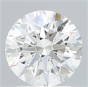 Del inventario de diamantes de laboratorio, 2.17 quilates, Redondo , Color E, claridad VVS2 y certificado IGI