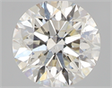 0.52 Carats, Round with Excellent Cut, I Color, SI1 Clarity and Certified by GIA