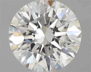 Picture of 0.75 Carats, Round with Excellent Cut, J Color, IF Clarity and Certified by GIA