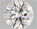 1.00 Carats, Round with Excellent Cut, I Color, SI1 Clarity and Certified by GIA