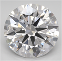 Lab Created Diamond 8.40 Carats, Round with excellent Cut, F Color, si1 Clarity and Certified by GIA