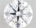 Del inventario de diamantes de laboratorio, 3.64 quilates, Redondo , Color E, claridad vs2 y certificado IGI