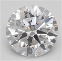 Lab Created Diamond 2.00 Carats, Round with ideal Cut, E Color, vs1 Clarity and Certified by IGI