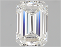 0.81 Carats, Emerald G Color, VVS1 Clarity and Certified by GIA