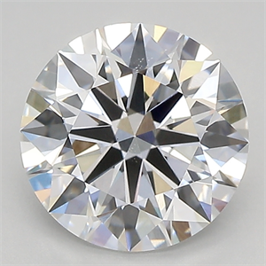 Foto Del inventario de diamantes de laboratorio, 2.33 quilates, Redondo , Color D, claridad vvs2 y certificado IGI de