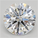 Del inventario de diamantes de laboratorio, 2.02 quilates, Redondo , Color E, claridad vs1 y certificado IGI