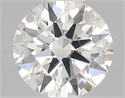 0.41 Carats, Round with Excellent Cut, G Color, VS2 Clarity and Certified by GIA