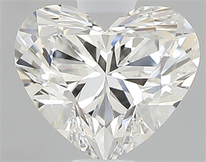 Picture of 0.54 Carats, Heart G Color, VVS1 Clarity and Certified by GIA