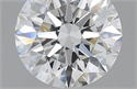 1.80 Carats, Round with Excellent Cut, G Color, SI1 Clarity and Certified by GIA