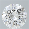 Del inventario de diamantes de laboratorio, 3.26 quilates, Redondo , Color F, claridad VVS2 y certificado IGI