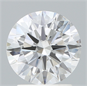 Del inventario de diamantes de laboratorio, 2.00 quilates, Redondo , Color D, claridad VVS2 y certificado IGI