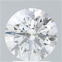 Del inventario de diamantes de laboratorio, 2.12 quilates, Redondo , Color E, claridad VVS2 y certificado IGI