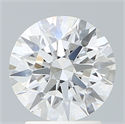 Del inventario de diamantes de laboratorio, 2.17 quilates, Redondo , Color E, claridad VVS2 y certificado IGI