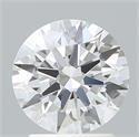 Lab Created Diamond 2.07 Carats, Round with Ideal Cut, E Color, VVS2 Clarity and Certified by IGI