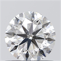 0.70 Carats, Round with Very Good Cut, D Color, SI2 Clarity and Certified by GIA