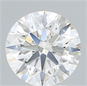 Del inventario de diamantes de laboratorio, 3.16 quilates, Redondo , Color F, claridad VVS2 y certificado IGI