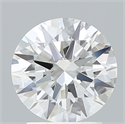 Lab Created Diamond 2.09 Carats, Round with Ideal Cut, F Color, VVS1 Clarity and Certified by IGI