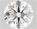 Del inventario de diamantes de laboratorio, 3.10 quilates, Redondo , Color E, claridad vvs2 y certificado IGI