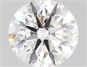 Del inventario de diamantes de laboratorio, 3.01 quilates, Redondo , Color E, claridad vvs2 y certificado IGI