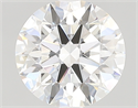 Del inventario de diamantes de laboratorio, 2.11 quilates, Redondo , Color F, claridad vvs2 y certificado IGI