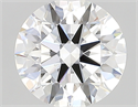 Del inventario de diamantes de laboratorio, 2.05 quilates, Redondo , Color F, claridad vvs2 y certificado IGI