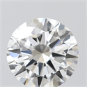 0.52 Carats, Round with Excellent Cut, G Color, VVS1 Clarity and Certified by GIA