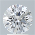 Lab Created Diamond 2.00 Carats, Round with Ideal Cut, E Color, VVS2 Clarity and Certified by IGI