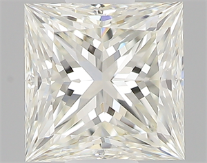 Picture of 0.54 Carats, Princess J Color, VVS1 Clarity and Certified by GIA