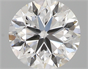 0.40 Carats, Round with Very Good Cut, D Color, VS2 Clarity and Certified by GIA