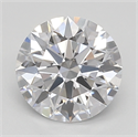 Lab Grown Diamond 0.93 Carats, Round with ideal Cut, D Color, vvs2 Clarity and Certified by IGI
