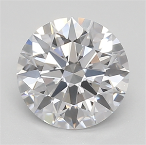 Picture of Lab Grown Diamond 0.93 Carats, Round with ideal Cut, D Color, vvs2 Clarity and Certified by IGI