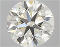 1.00 Carats, Round with Very Good Cut, L Color, VVS2 Clarity and Certified by GIA